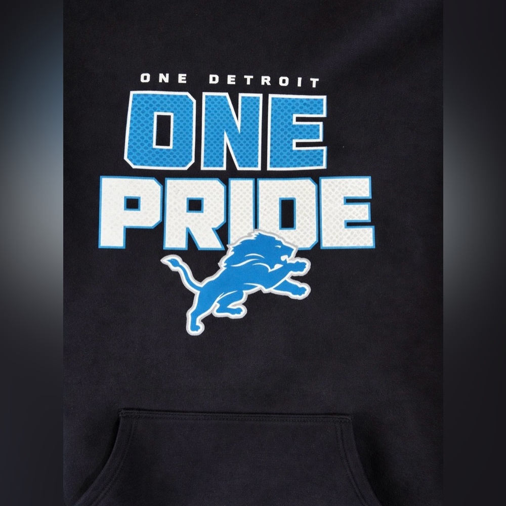 Detroit Lions “One Detroit, One Pride” Hoodie